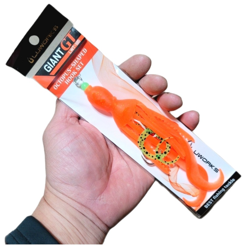 대구라바 큰바늘 타코 타이 GT / 18.5cm 빅버전 LWT-185 대구 참돔 타이라바 훅셋트 - 상품 이미지