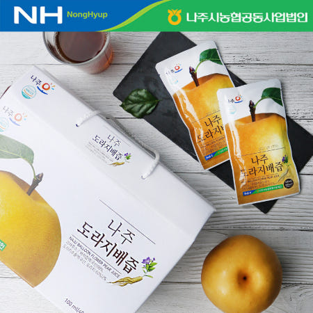나주농협 도라지배즙 100ml X 50포 100포 배착즙
