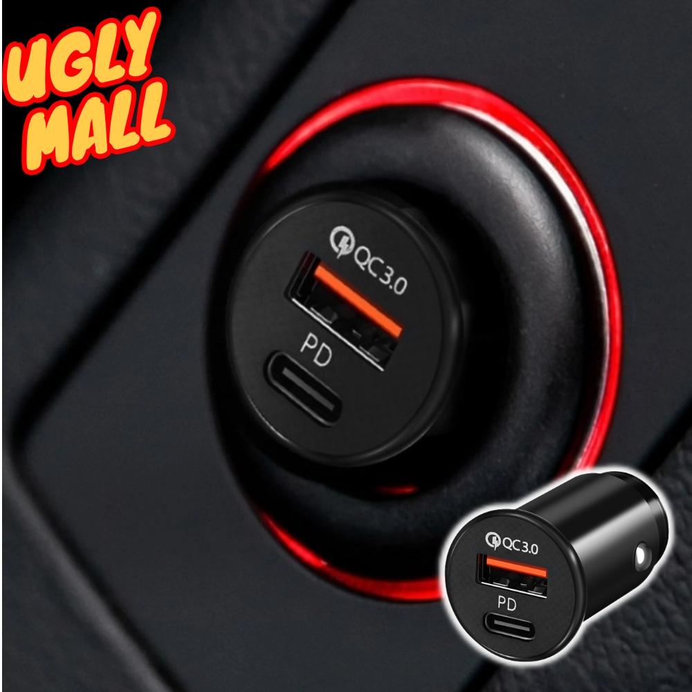 차량용qc3.0 자동차미니usb 차량용매립고속충전기 - 상품 이미지