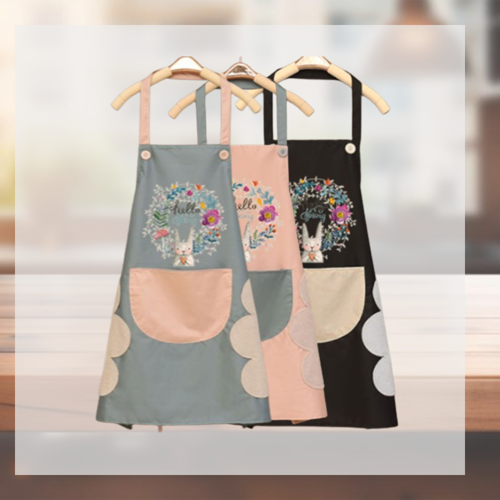 교사용앞치마 유치원 어린이집 보육 선생님 타올 방수 앞치마