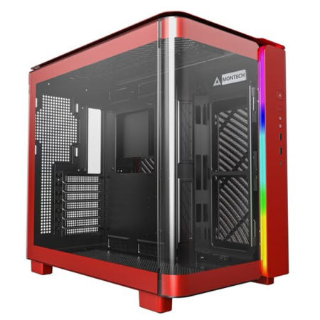 몬텍 MONTECH KING 95 컴퓨터 PC 케이스 (레드)
