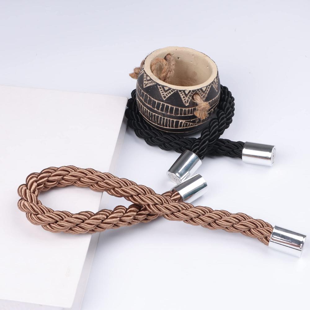 고퀄리티 두꺼운 로프형 마그네틱 커튼백 타이