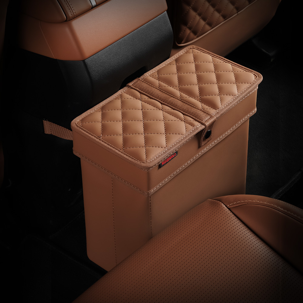 크레이지몬스터 디올뉴 싼타페 MX5 전용 퀼팅 쓰레기통 + 내장비닐 50매 제품 이미지