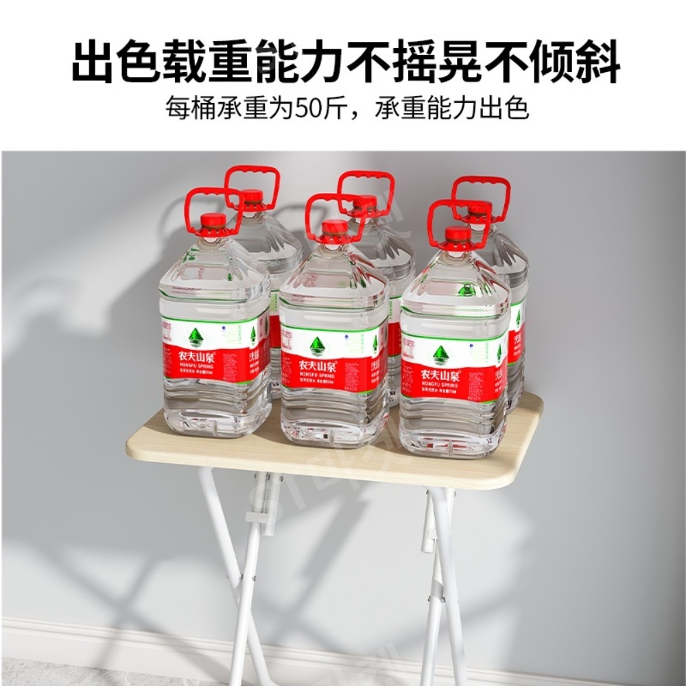 접이식 테이블 간이테이블 다용도 책상 스터디 데스크 싱글 휴대용 야외테이블 침대 옆 테이블 - 상세 이미지 5
