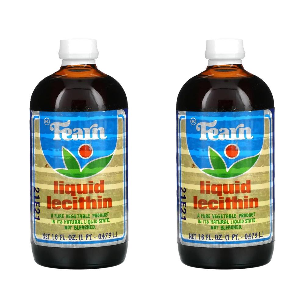 Fearn Natural Foods 액상 레시틴 인지질 473ml (2개) - 상품 이미지