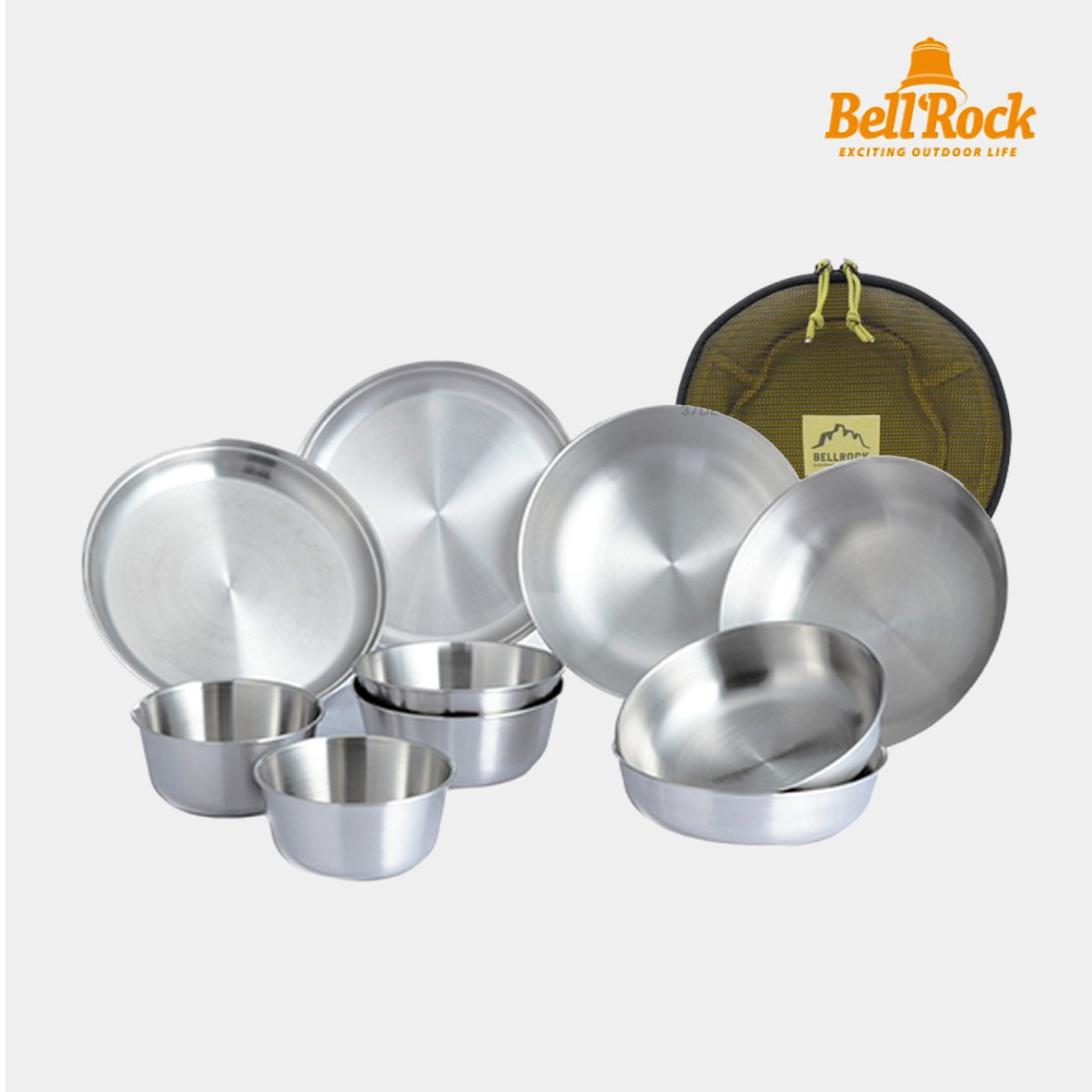 벨락 접시세트 18P / 식기 캠핑그릇 스텐