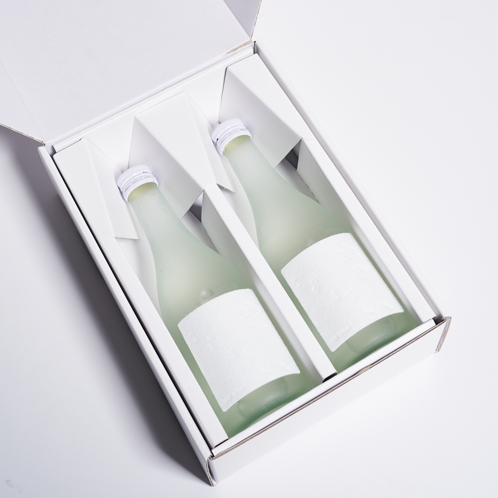 술샘 서설 13도 청주 마깨주 선물세트 (375ml 2입) - 상세 이미지 2