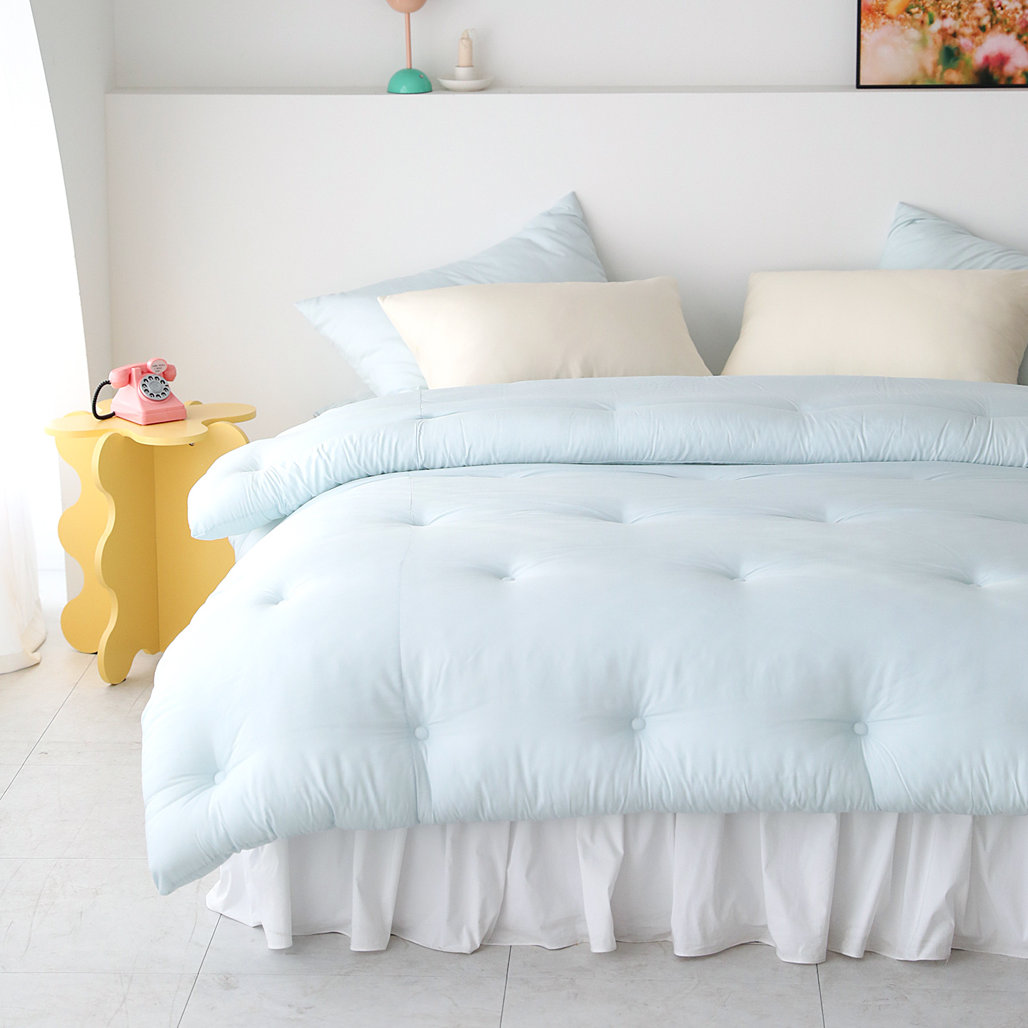 모달이불 사계절 봄이랑가을이랑 텐셀 모달100 호텔 차렵이불 SS