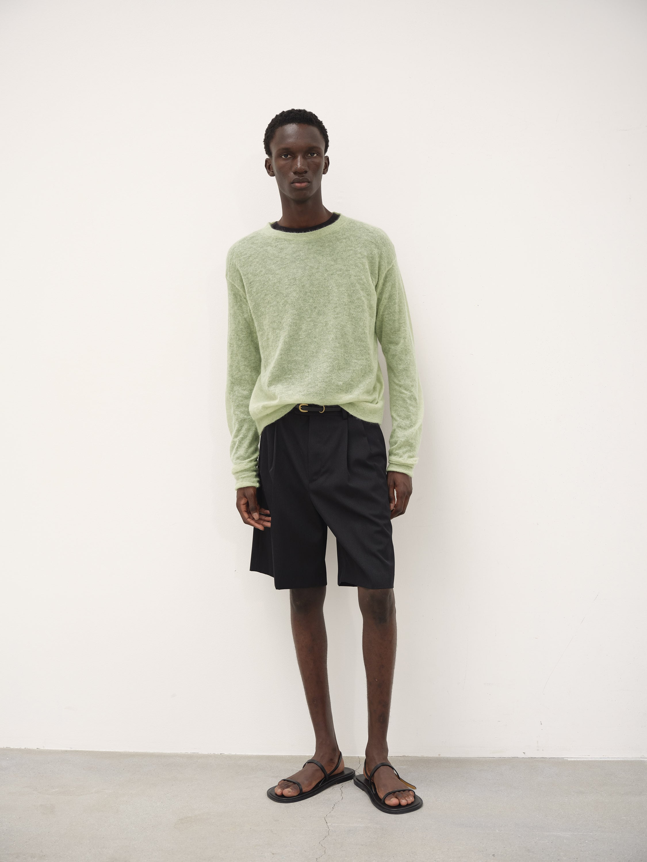 오라리 니트 KID MOHAIR SHEER KNIT P/O AURALEE 3컬러 이미지 4