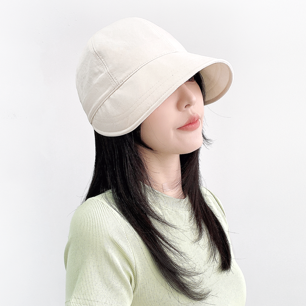 리아 봄 여름 와이어 여성 자외선차단 보넷 벙거지모자 버킷햇 - 상세 이미지 2