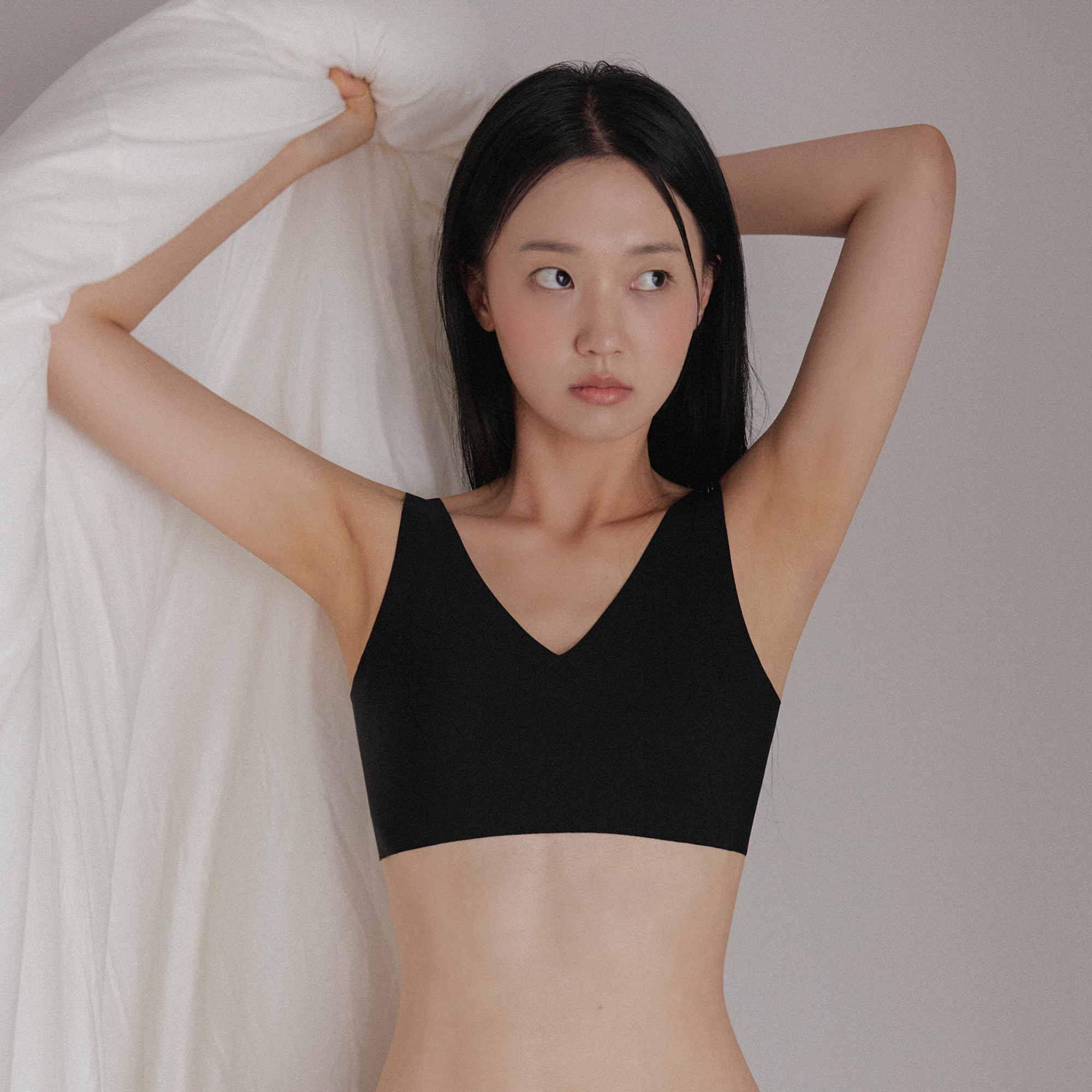 슬림9 후크 심리스 편해브라 2일팩 - 상세 이미지 3