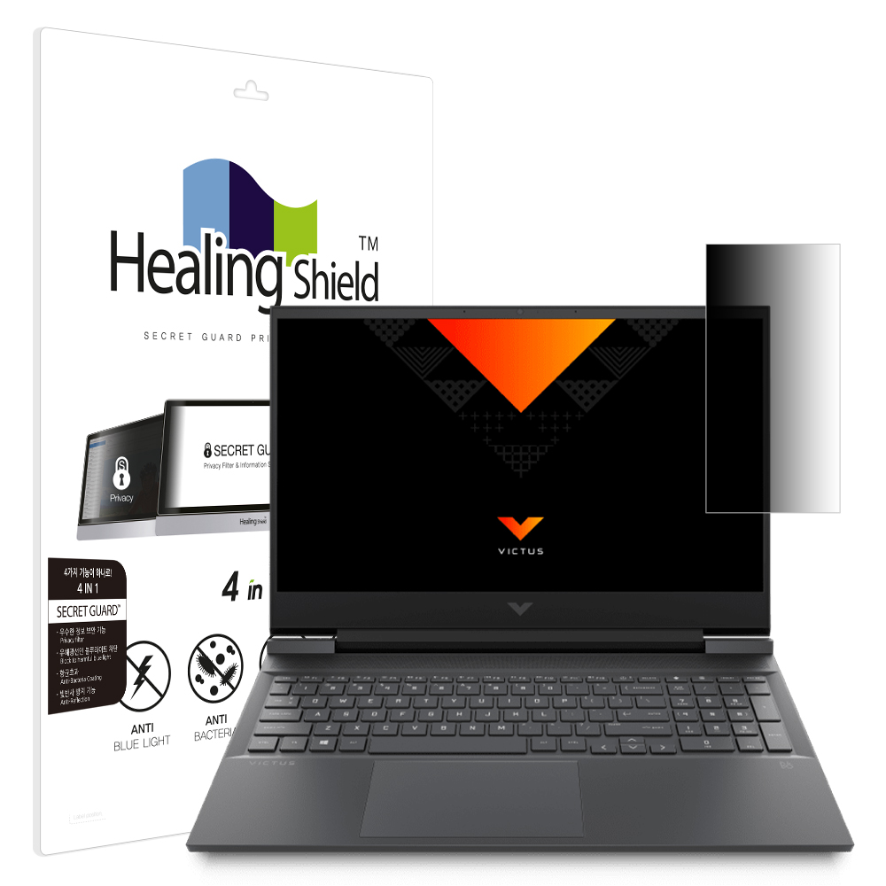 HP VICTUS 16 2022 SNS 메신저 사이드 프라이버시 보안필름 - 메인 이미지