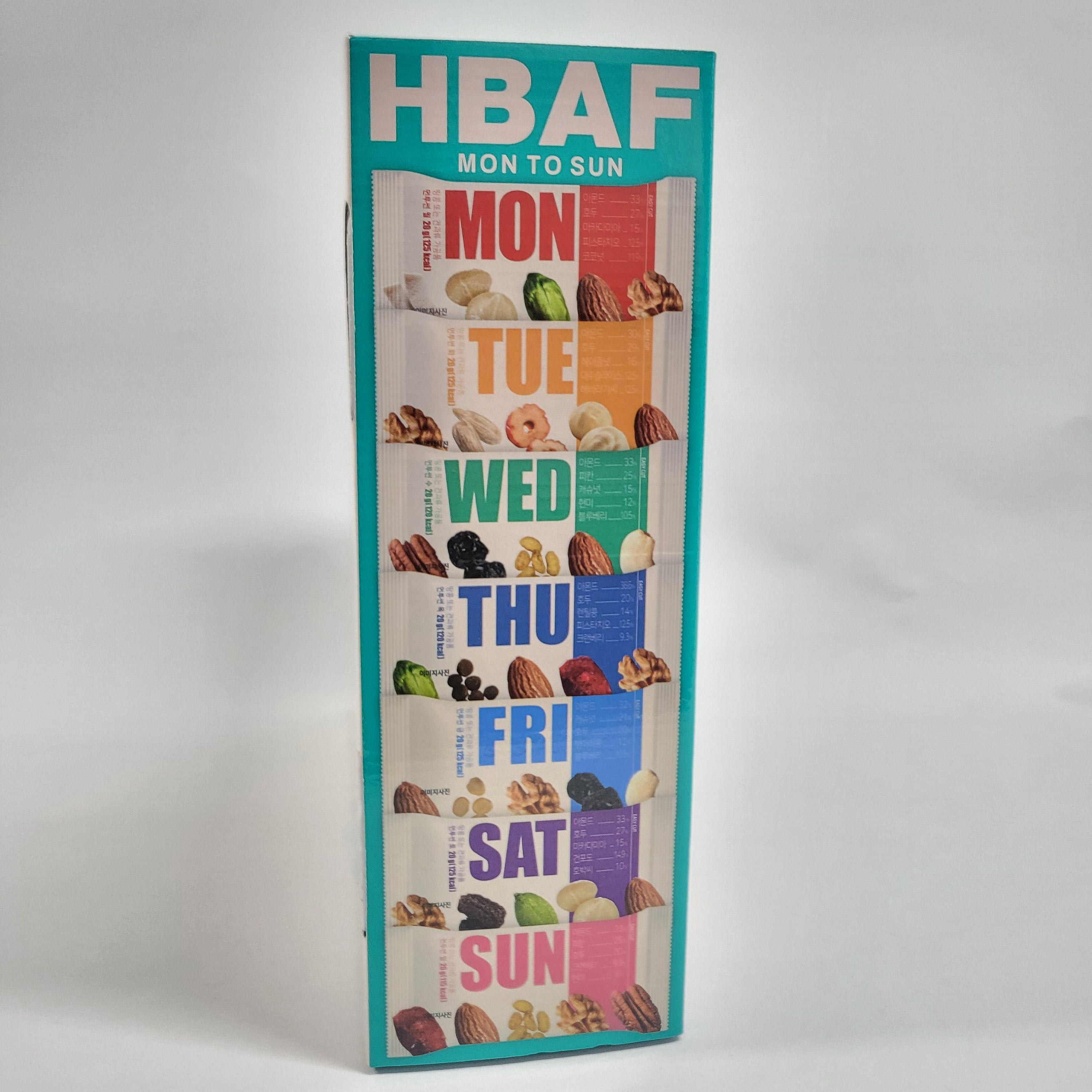 HBAF 바프 먼투썬 하루견과 7주 20g x 49개 코스트코 견과류 - 상세 이미지 5
