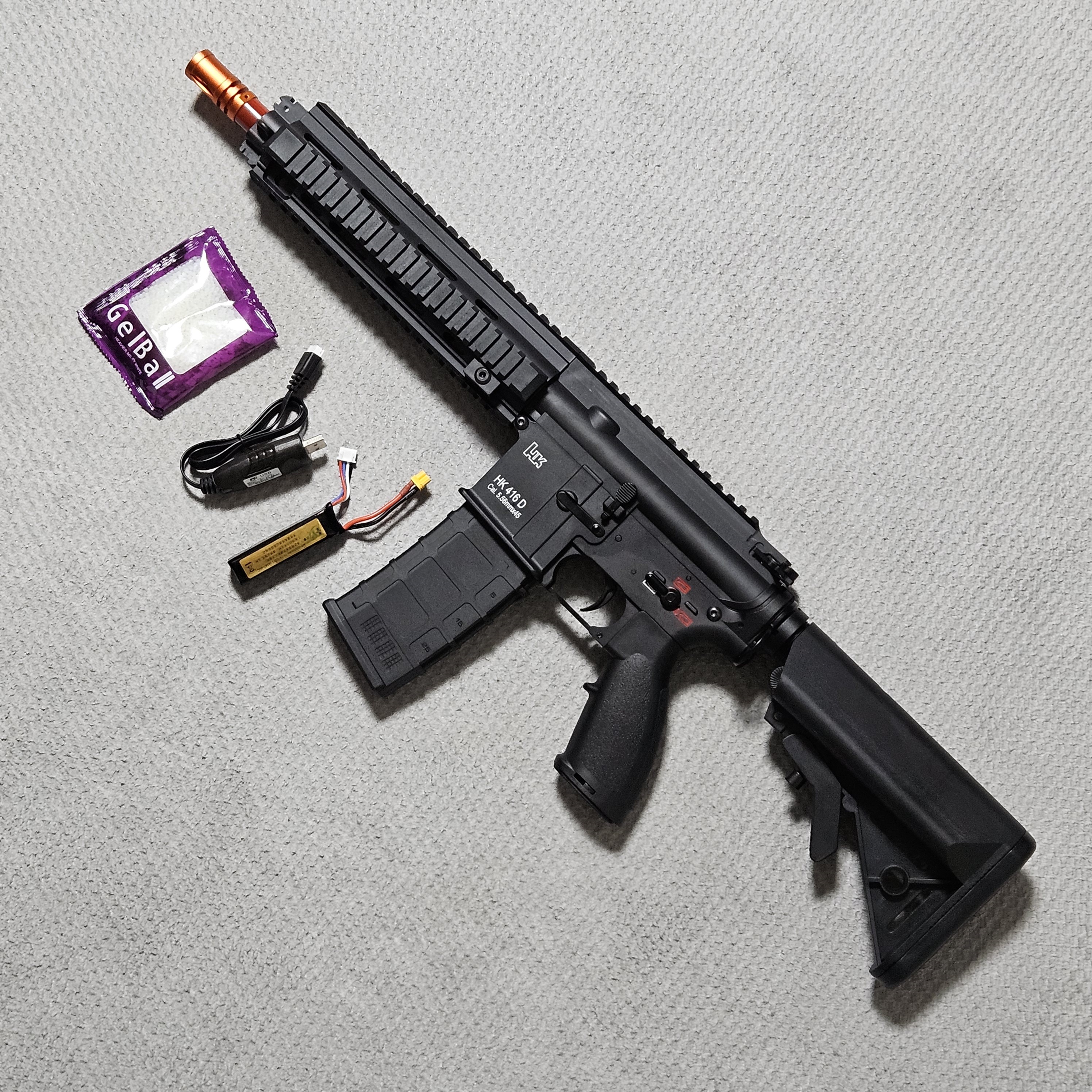 EBB HK416 ATM416 수정탄 전동건 블로우백 단발 3점사 연발 메탈 기어 파츠 제품 이미지