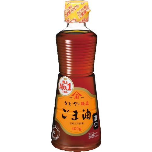 카도야 순정 참기름 진한맛 400g - 메인 이미지