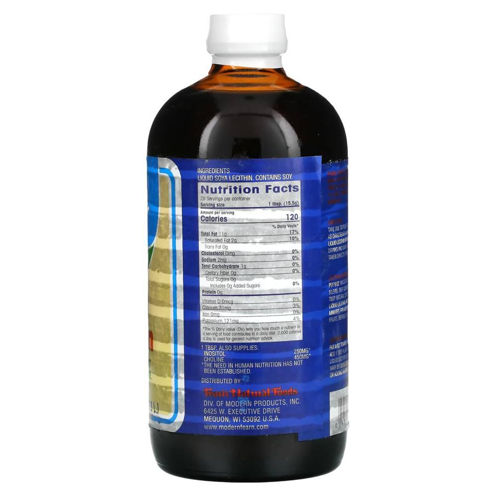 Fearn Natural Foods 액상 레시틴 인지질 473ml (2개) - 상세 이미지 3