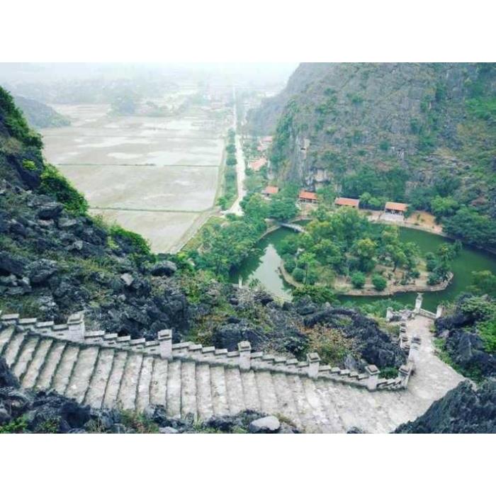 베트남 하노이 식사와 가이드가 포함된 호아루, 트랑안 자전거 투어