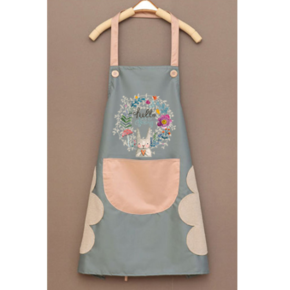 교사용앞치마 유치원 어린이집 보육 선생님 타올 방수 앞치마