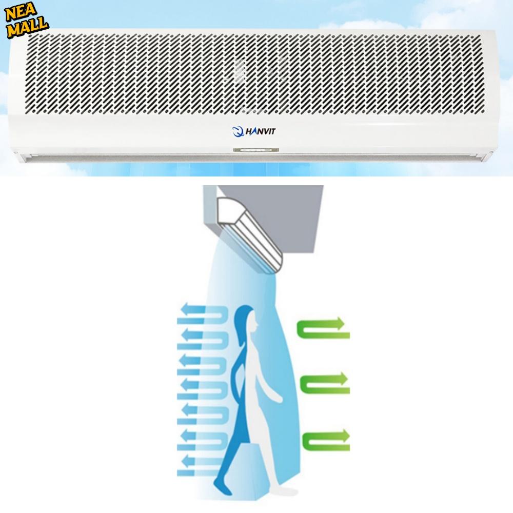 출 입구 입문 업소용 에어커튼 1200 산업용 에어커튼