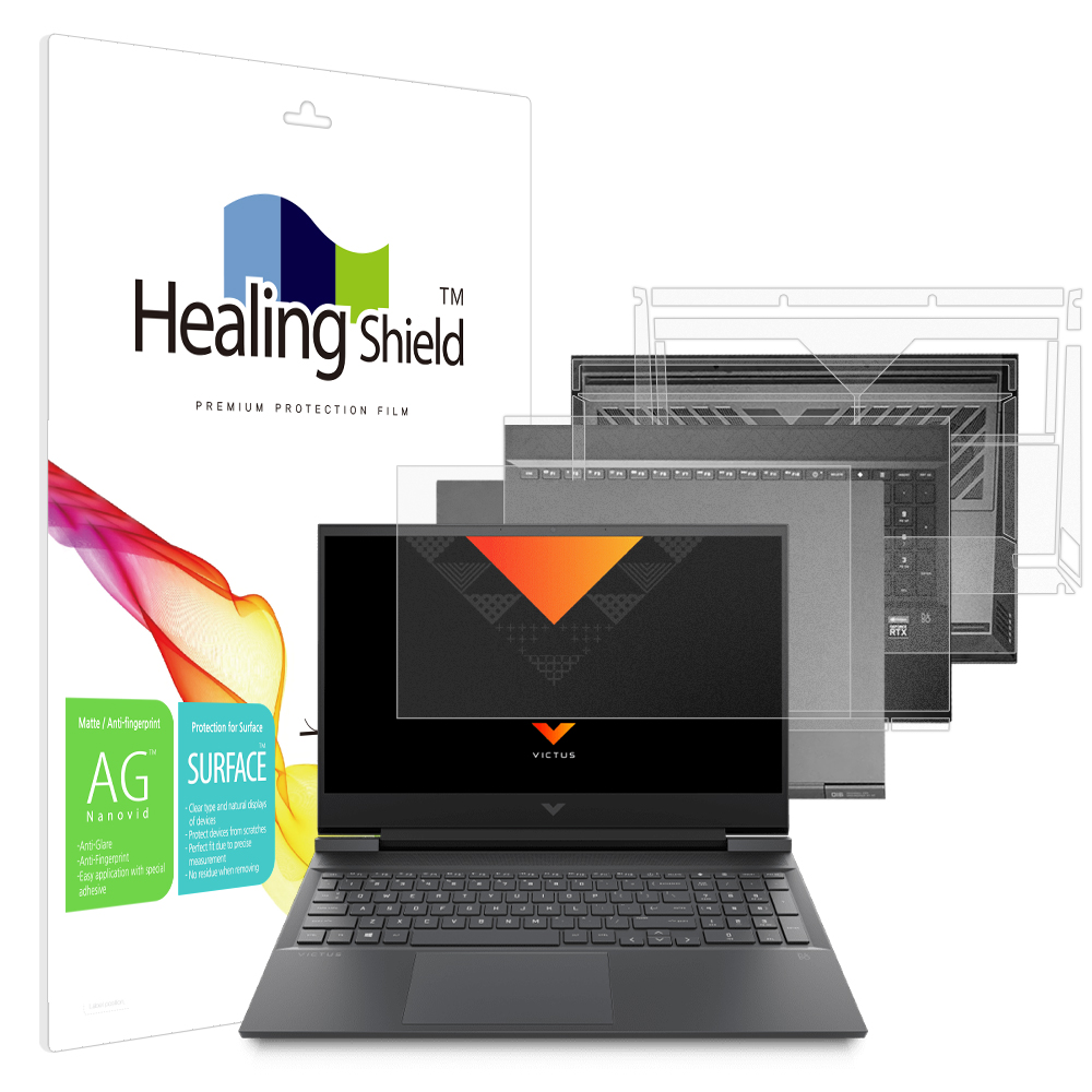 HP VICTUS 16 2022 저반사 액정보호필름1매 외부3종 - 상품 이미지