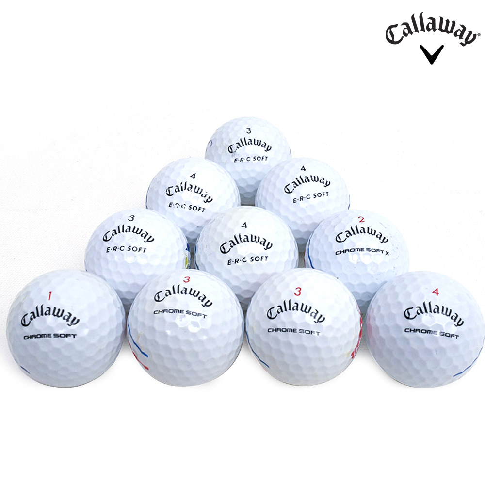 브랜드 로스트볼 10구 골프공 캘러웨이