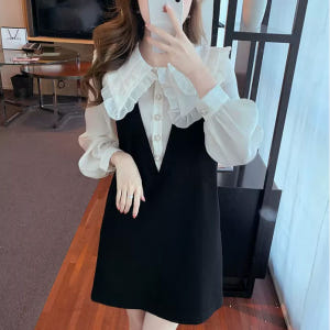 러블리해라 블랙미니원피스 포켓 러블리 뷔스티에 데이트룩 결혼식하객룩 모임... 착용 후기 | 사이즈/핏 총정리 - 상품 이미지 1