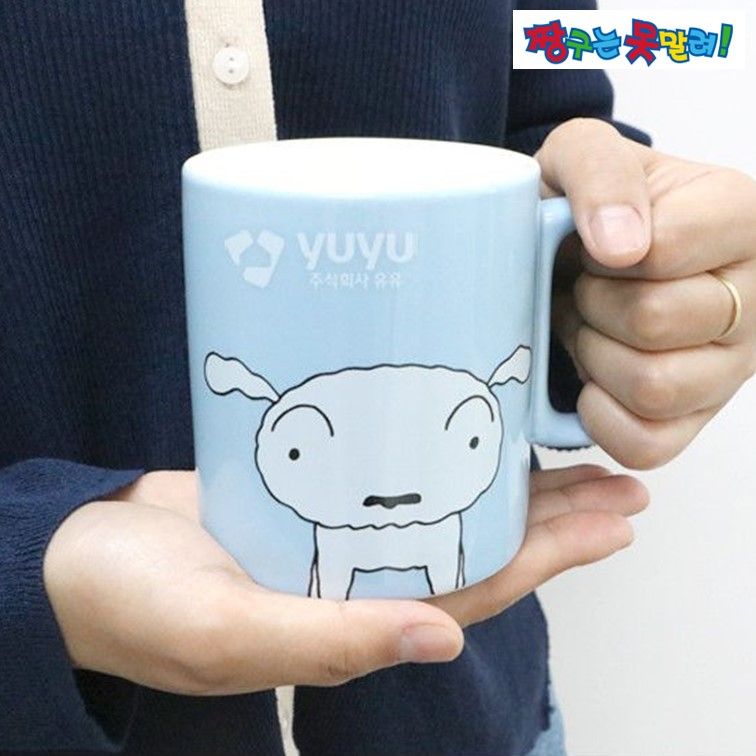 짱구 머그 컵 400ml 흰둥이 굿즈 선물 - 상세 이미지 3