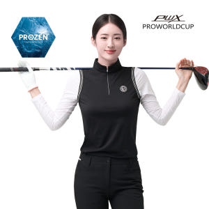 [PWX]Q124-3202-1ZB 여성 냉감 집업티셔츠 착용 후기 | 사이즈/핏 총정리 - 상품 이미지 1