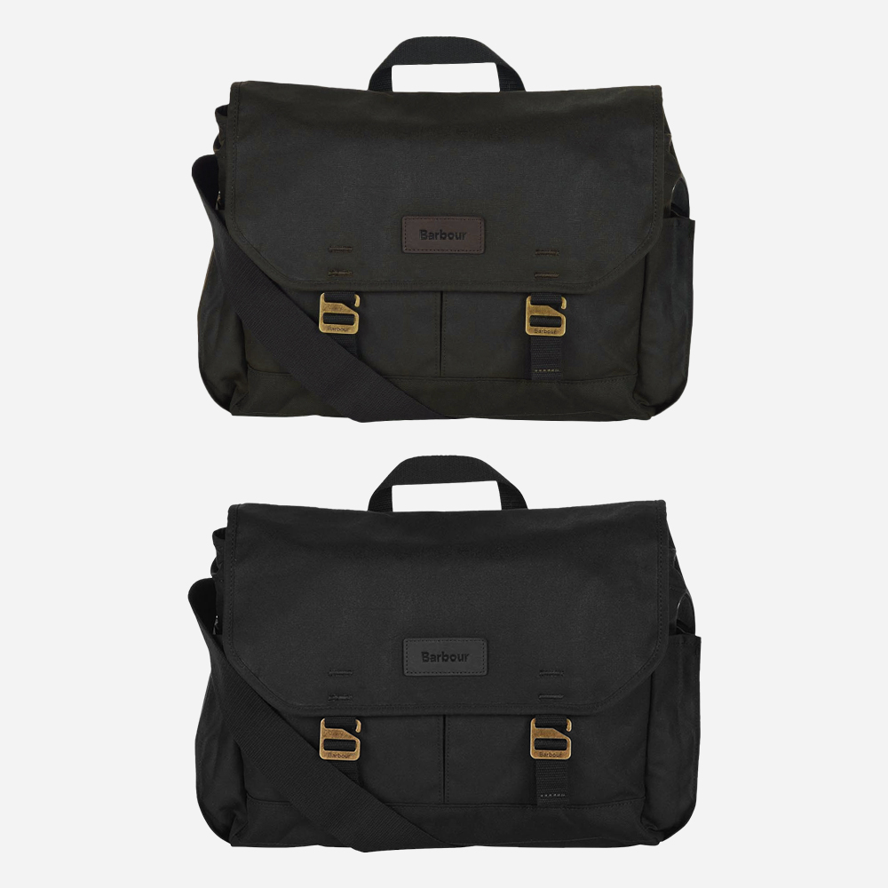 바버 왁스 랩탑 브리프 케이스 서류가방