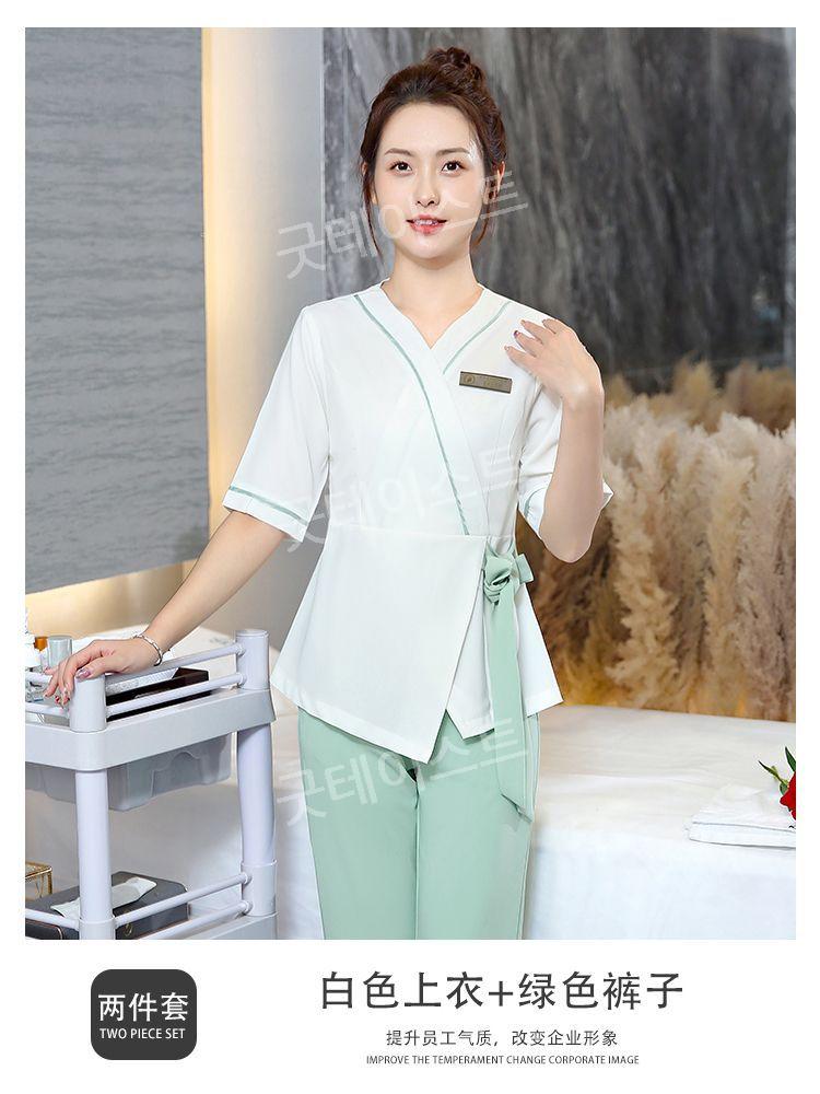 한의원 간호사복 에스테닉 피부관리사 유니폼 요양원 5XL까지 이미지 6
