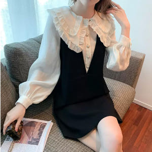 러블리해라 블랙미니원피스 포켓 러블리 뷔스티에 데이트룩 결혼식하객룩 모임... 착용 후기 | 사이즈/핏 총정리 - 상품 이미지 2