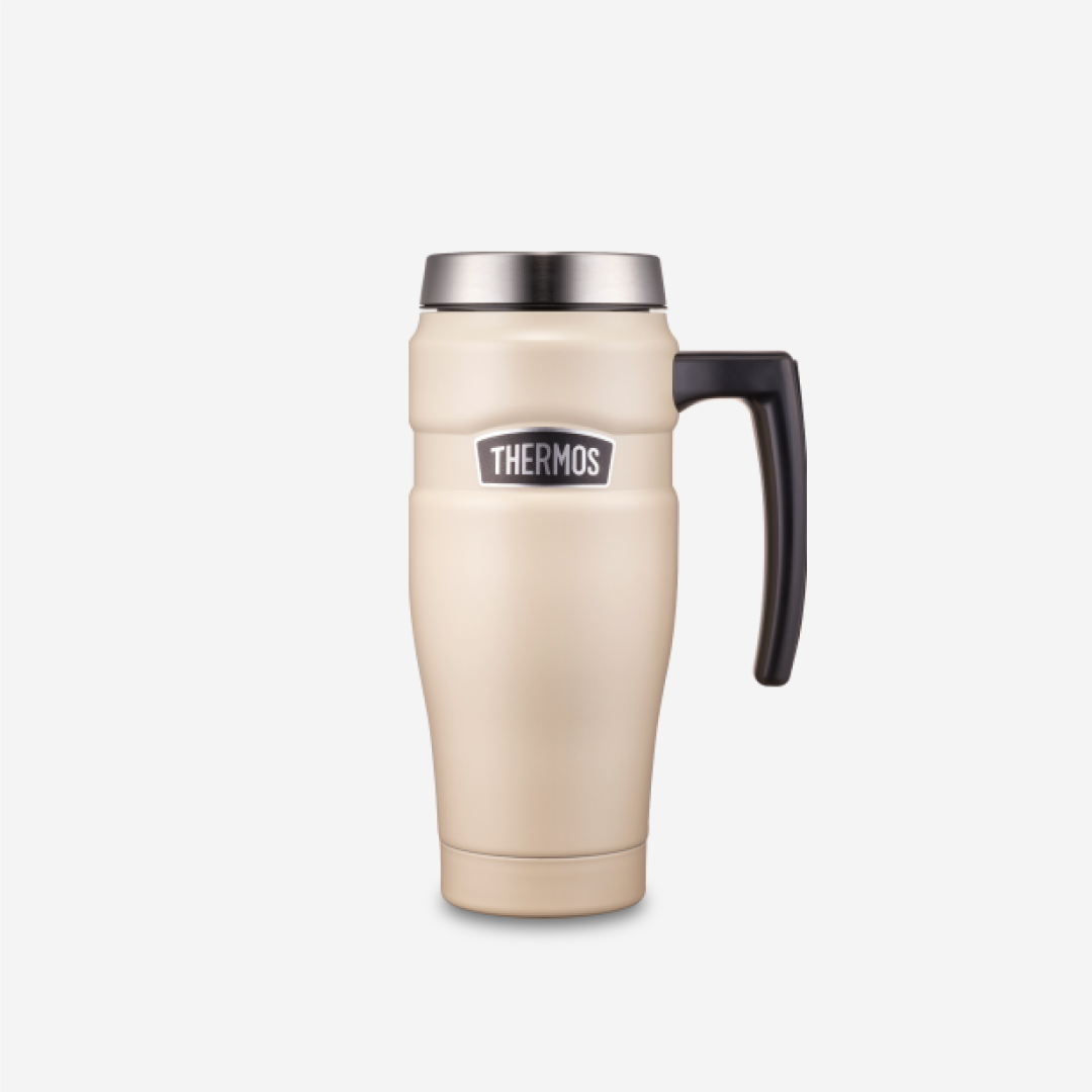 써모스 트래블킹 핸들 텀블러 470ml 보온 보냉 물병 물통 - 상세 이미지 3