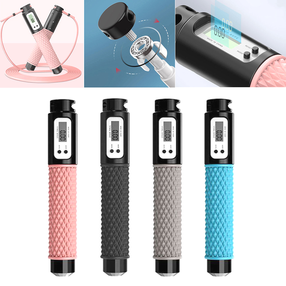 스마트 줄없는 줄넘기 다용도 실리콘 LCD 운동기구