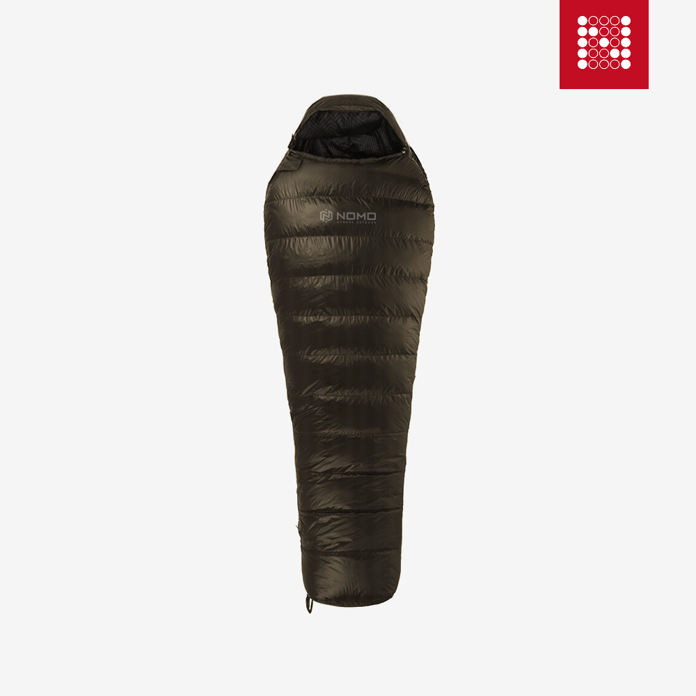 노마드 히팅 어센트 슬리핑백 캠핑 차박 오리털 덕다운 침낭 동계