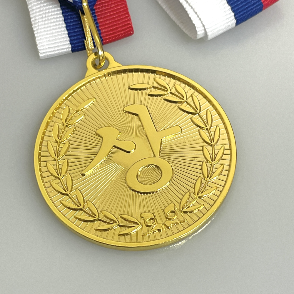 금 은 동 메달 목걸이 기념 졸업 축구 어린이집 노력상 태권도 운동회 완주 칭찬 어린이 - 상세 이미지 4