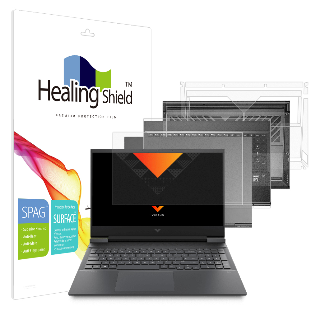 HP VICTUS 16 2022 슈페리어 저반사 액정보호필름1매 외부3종 - 메인 이미지