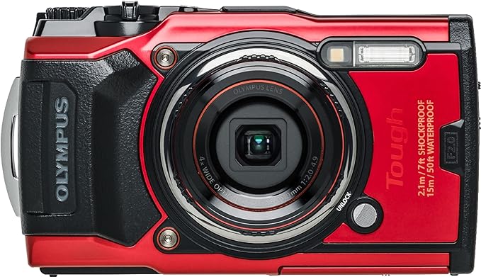 올림푸스 TG-6 터프 카메라 1200만화소 CMOS F2.0 15m 방수 - 상품 이미지