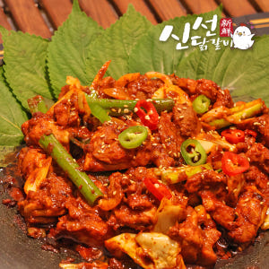 춘천 한입 신선닭갈비 일반맛 1kg 양념 택배 숯불 캠핑음식 맛있게 먹은 솔직 후기 - 상품 이미지 1