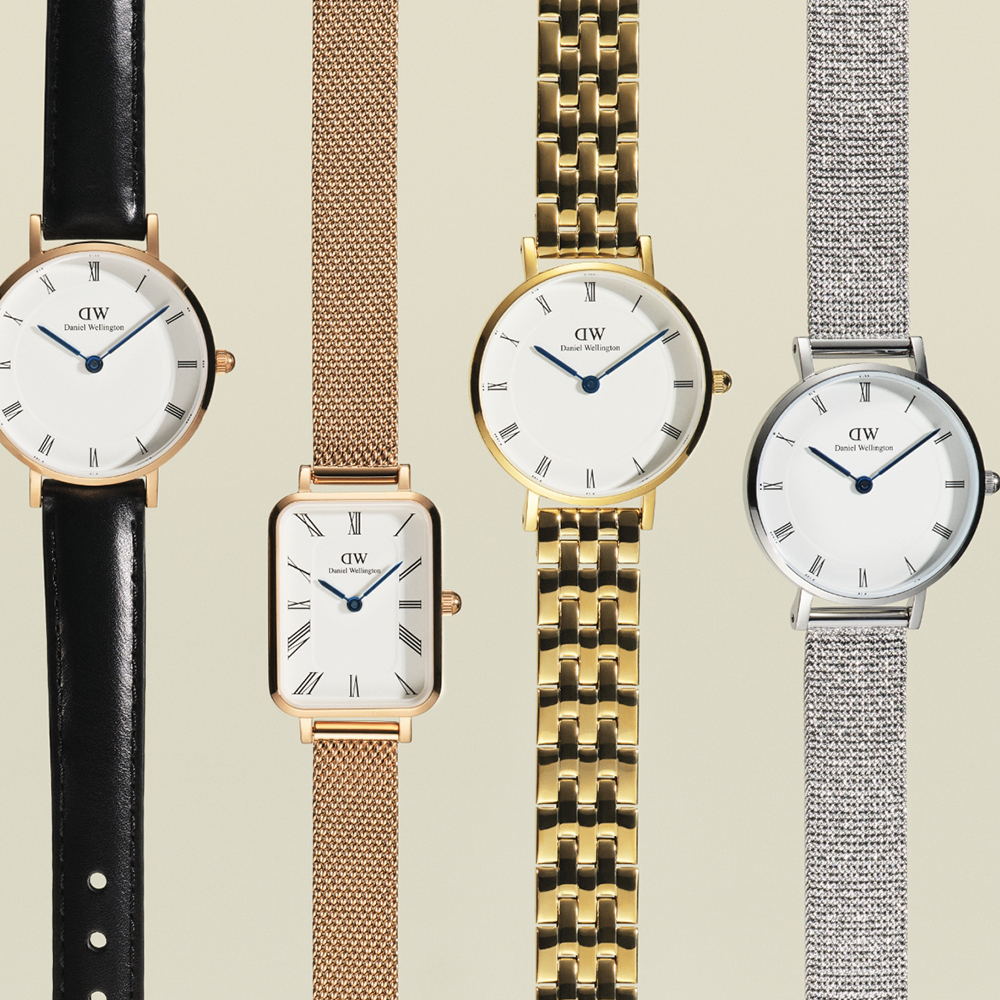 다니엘 웰링턴 PETITE ROMAN NUMERALS STERLING 실버 여자메탈시계 이미지 3