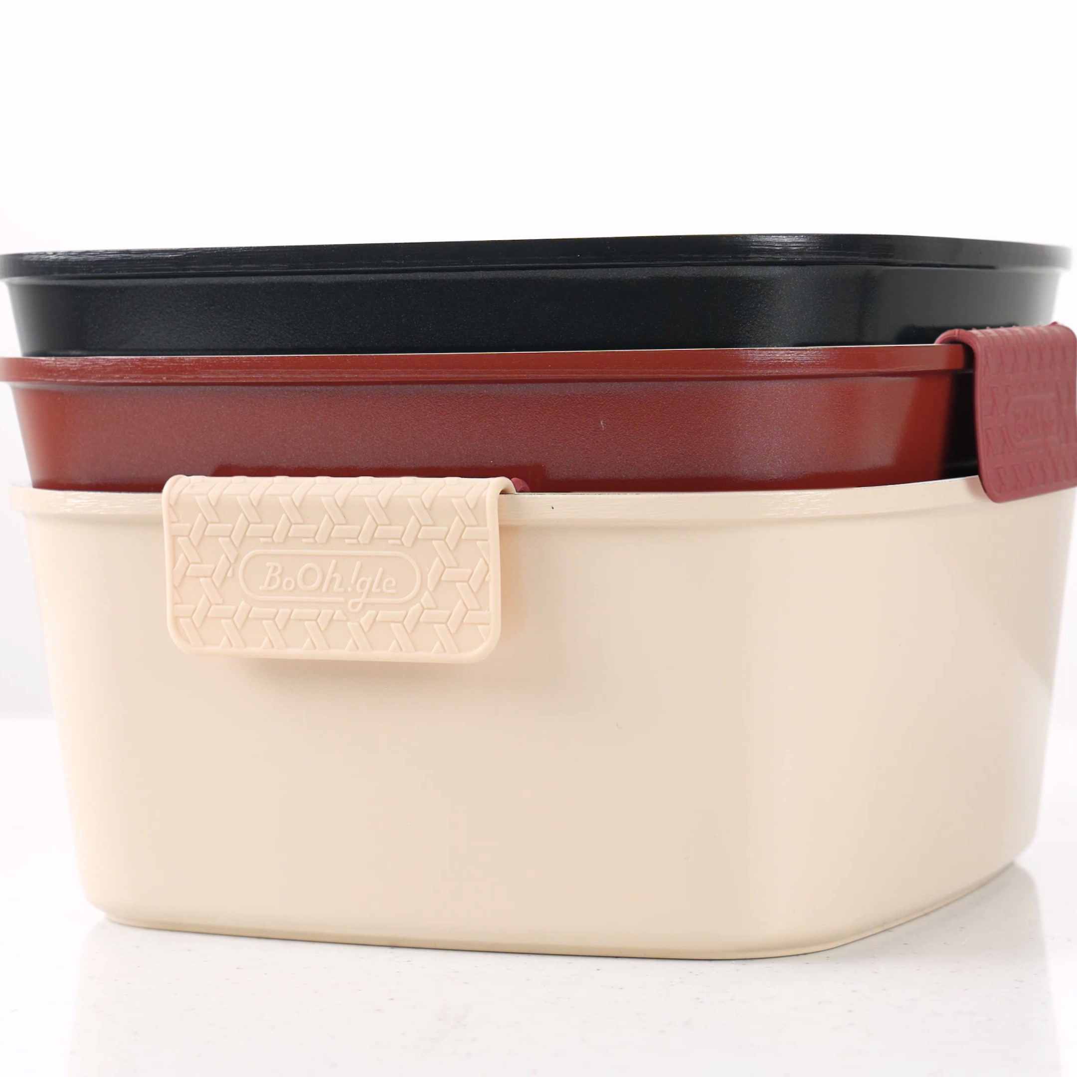 보오글 인덕션 냄비 논스틱코팅 사각 인덕션용 냄비 단품 18cm 이미지 8