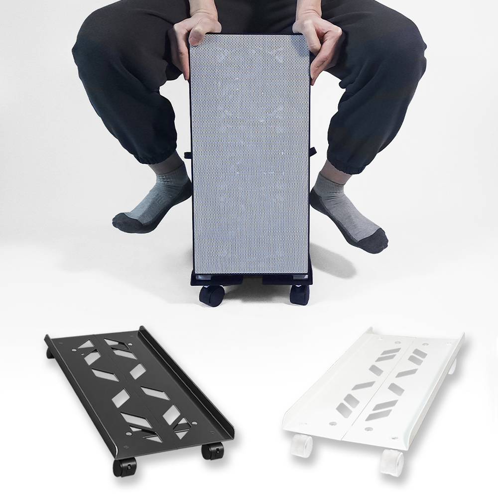 본체받침대 컴퓨터 데스크탑 거치대 pc 선반 다이 정리