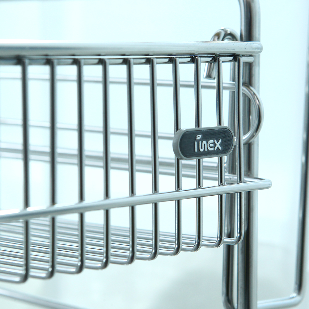 아이넥스 에르고엣지 올스텐 2단 서랍형 식기건조대 주방 싱크대 그릇 물빠짐 설거지 건조대