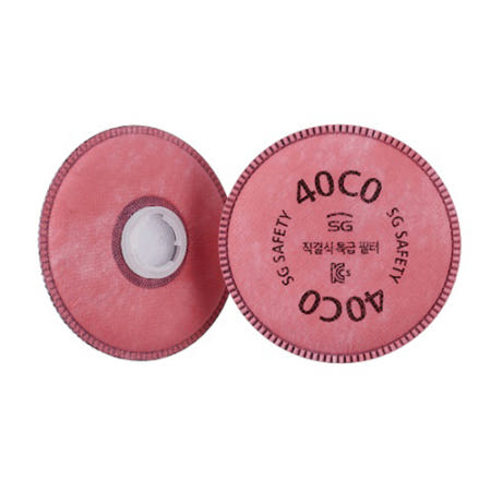 SG생활안전 방진필터 40C0 (특급탈취) 2EA