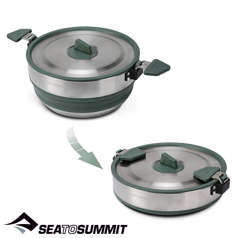 씨투써밋 디투어 팟 3리터 접이식 코펠 캠핑 냄비