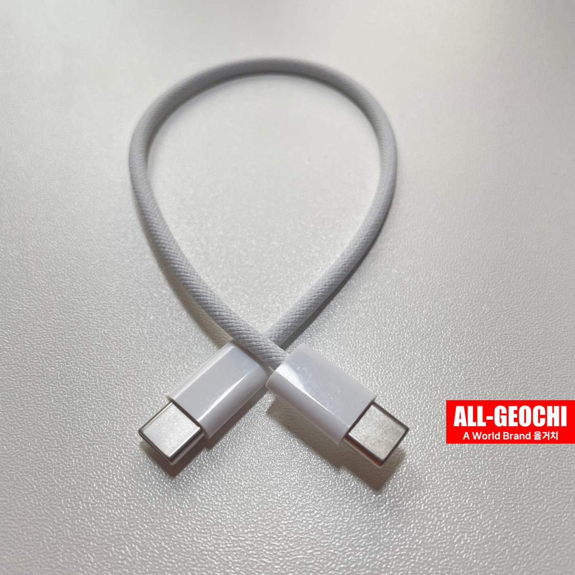 아이폰 15 충전 케이블 CtoC 60W USB-C 25cm 프로 보조배터리 숏케이블 - 상품 이미지