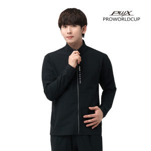 [PWX]Q124-4302-1ZB 남성 트리코트 웜업 자켓 착용 후기 | 사이즈/핏 총정리 - 상품 이미지 1