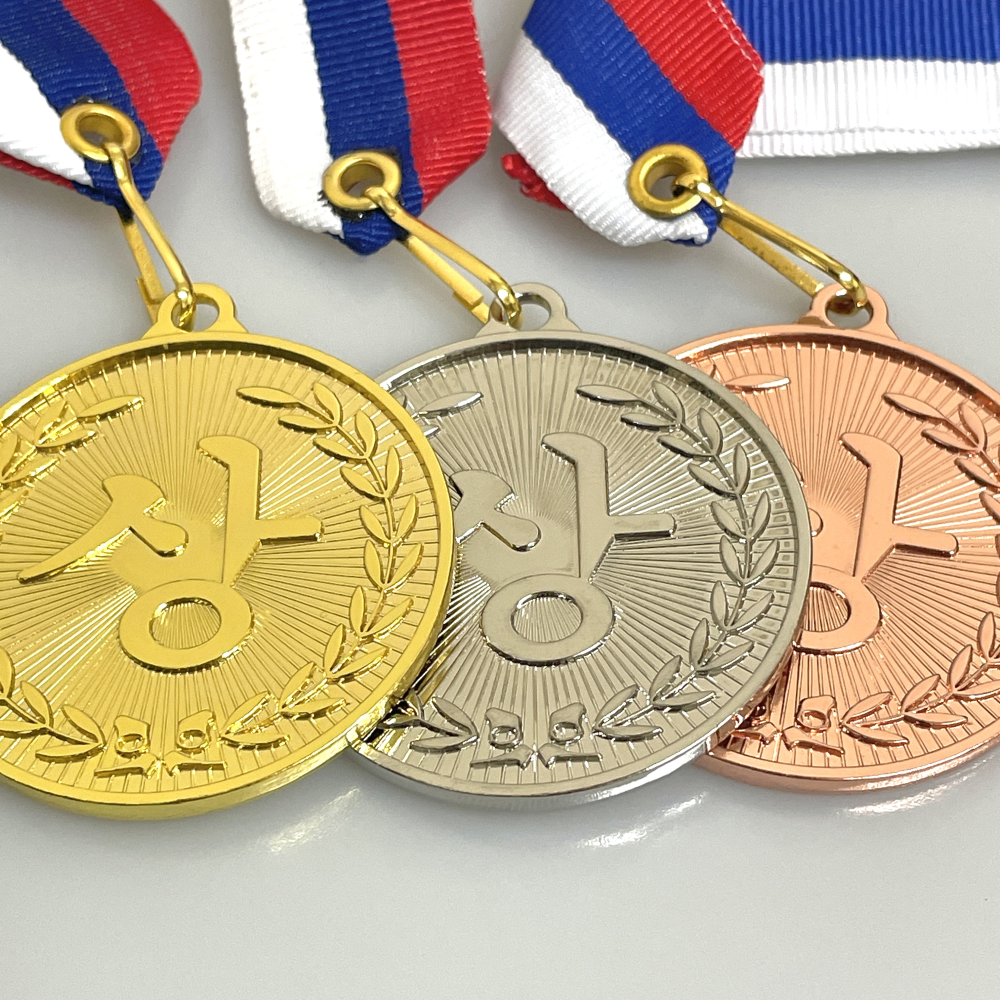 금 은 동 메달 목걸이 기념 졸업 축구 어린이집 노력상 태권도 운동회 완주 칭찬 어린이 - 상세 이미지 2