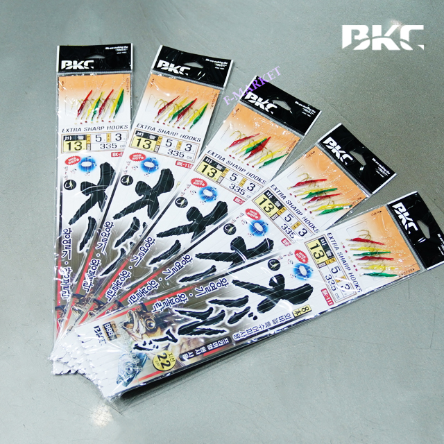 백경 BK-111 볼락 열기 가자미 카드 채비 특수어피 8본 13호 - 상세 이미지 3