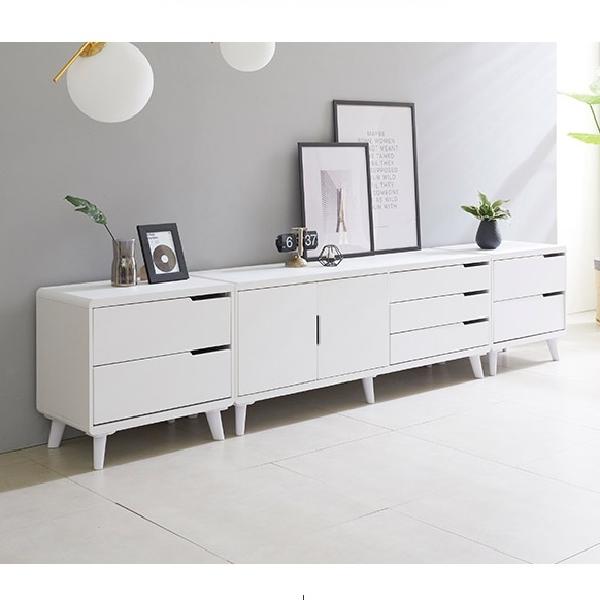 대형 거실장 유럽풍 와이드 거실장 화이트 흰색 고급 인테리어 거실장