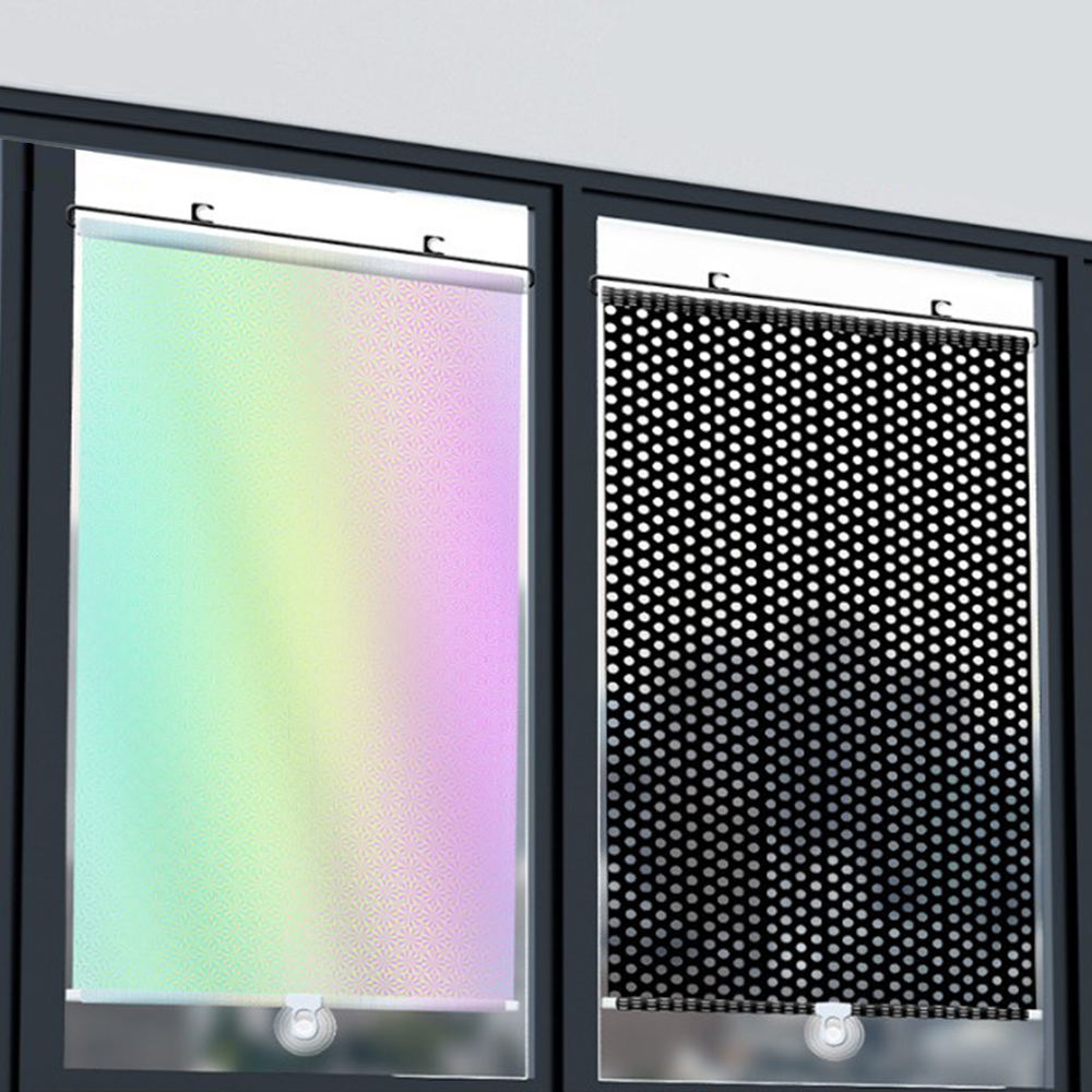 40x60 롤업 블라인드 창문 햇빛 가리개 붙이는 아파트 거실 베란다 사무실 원룸 유리창 차단 흡착 가림막 커튼